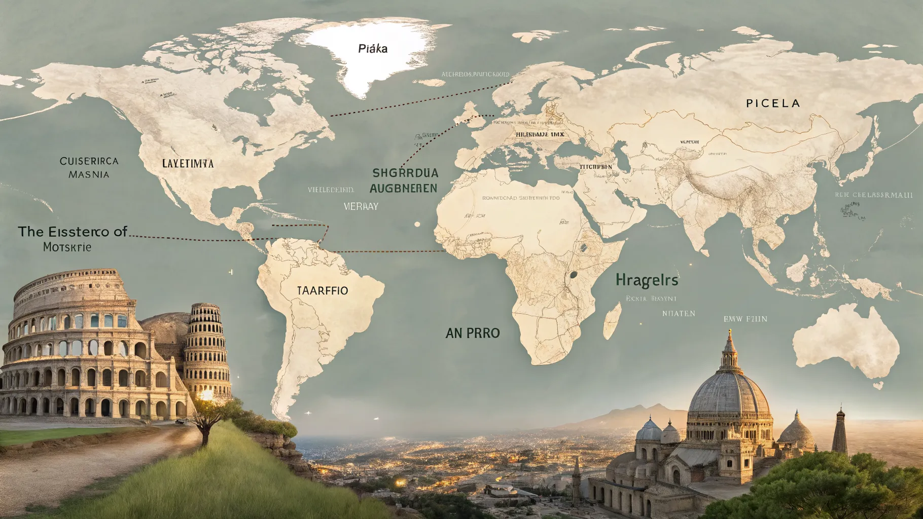 Objevte historické destinace: 10 nejlepších výletních destinací pro milovníky historie v roce 2025