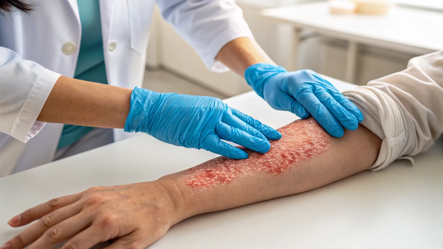 Eczeem of Psoriasis: Hoe een Dermatoloog het Verschil Ziet