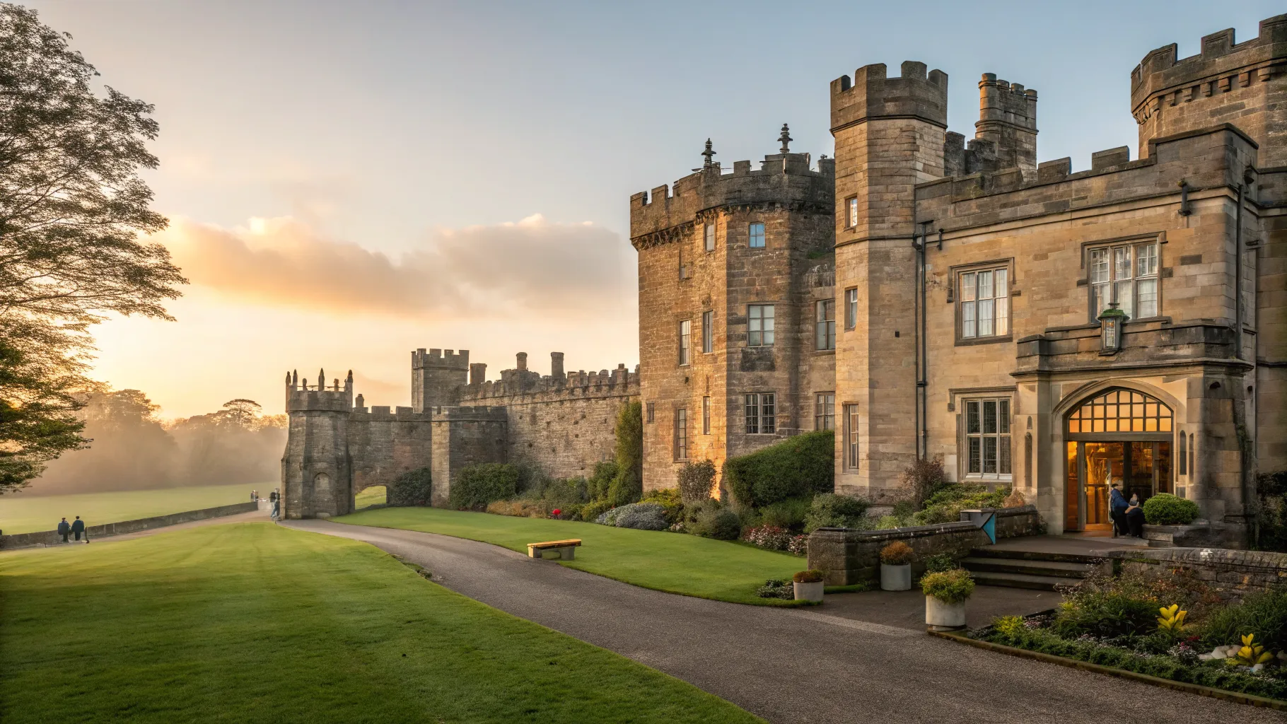 Experience a 4-Night All-Inclusive Northumberland Castle Hotel Break