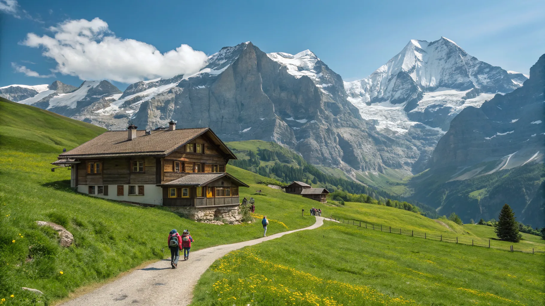 Discover the Ultimate 8-Day Swiss Alps Hiking Tour with Mountain Lodge Accommodation