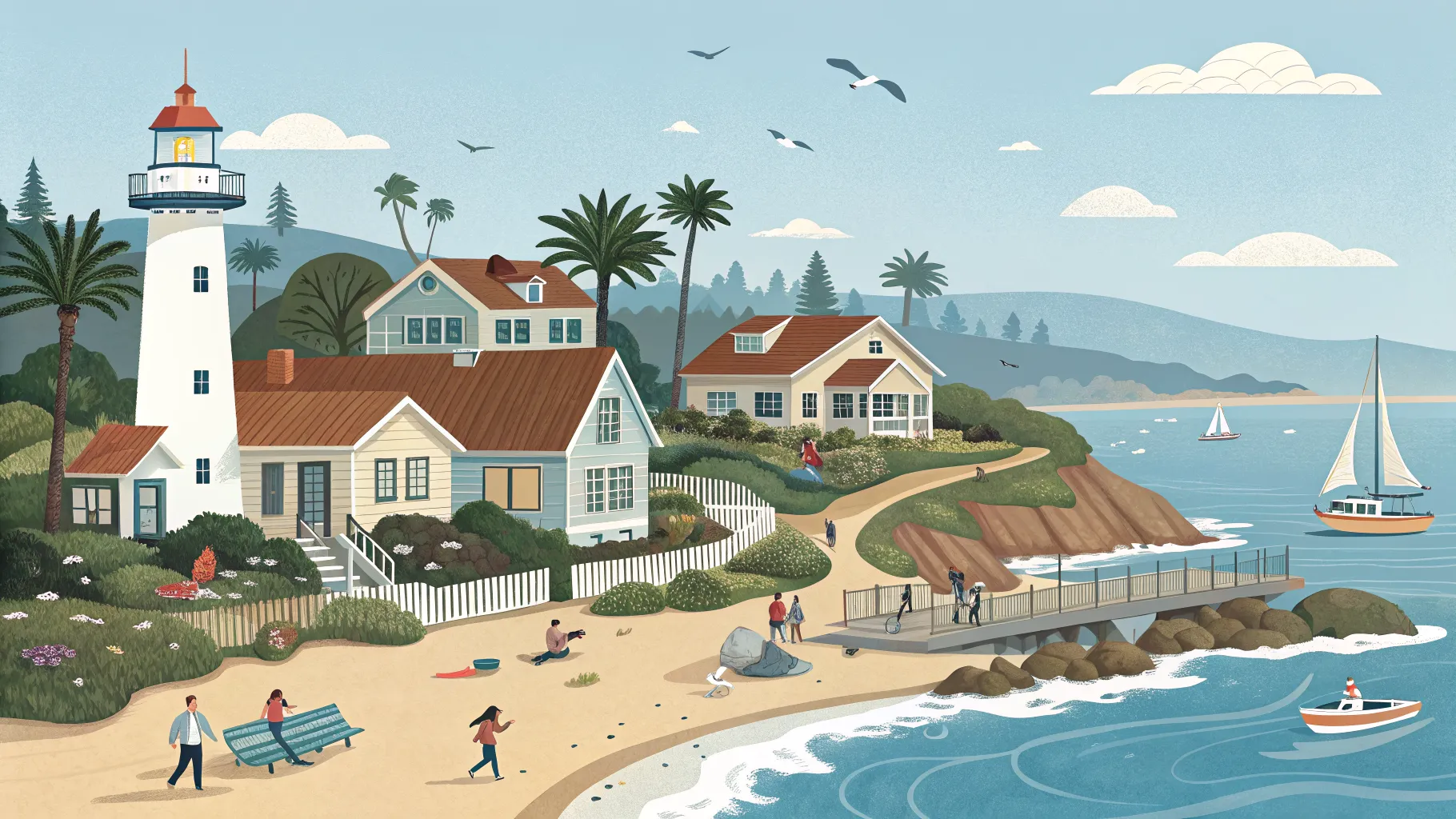 9 Top Coastal Towns in California for Affordable Living