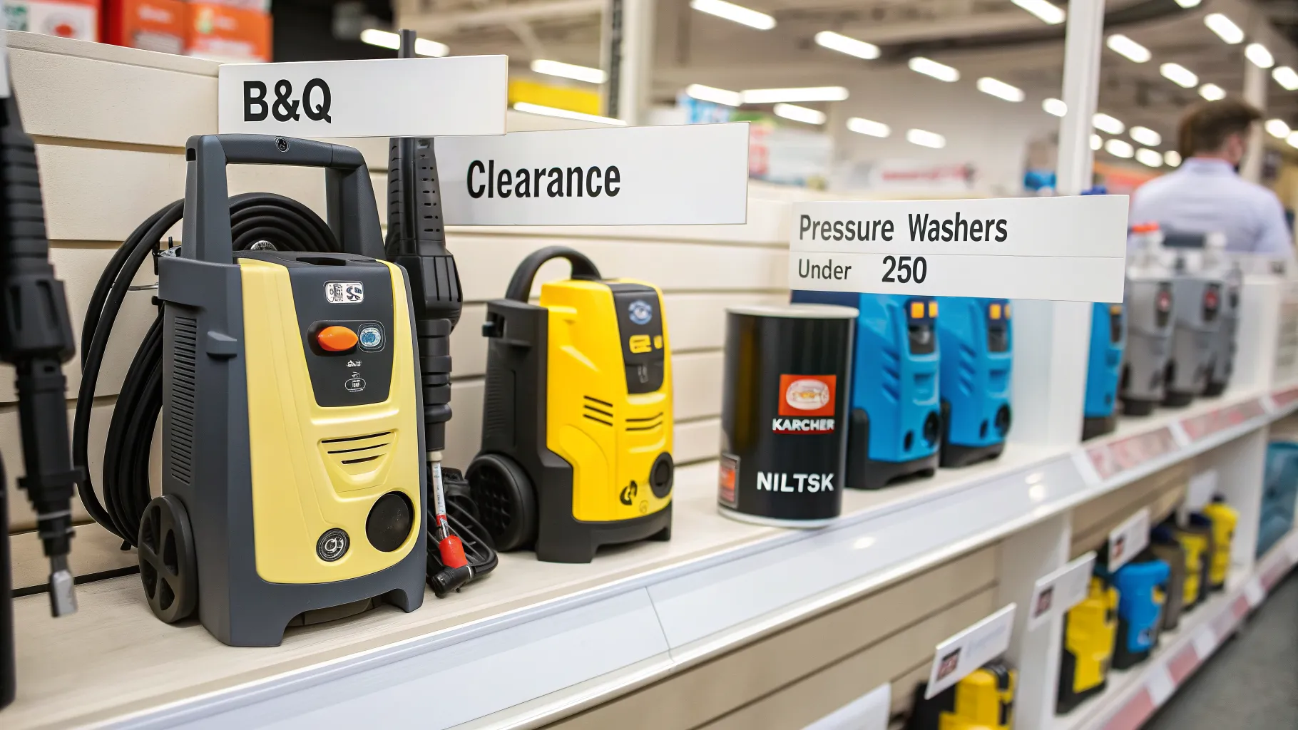 Discover the Best B&Q Clearance Pressure Washers Under £250