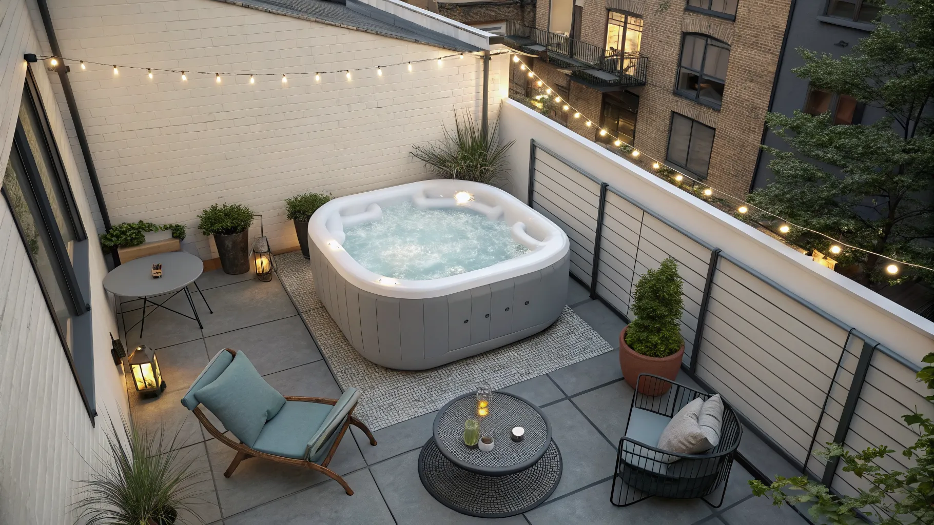 Discover the Best Inflatable Hot Tubs for Small Patios Under $800