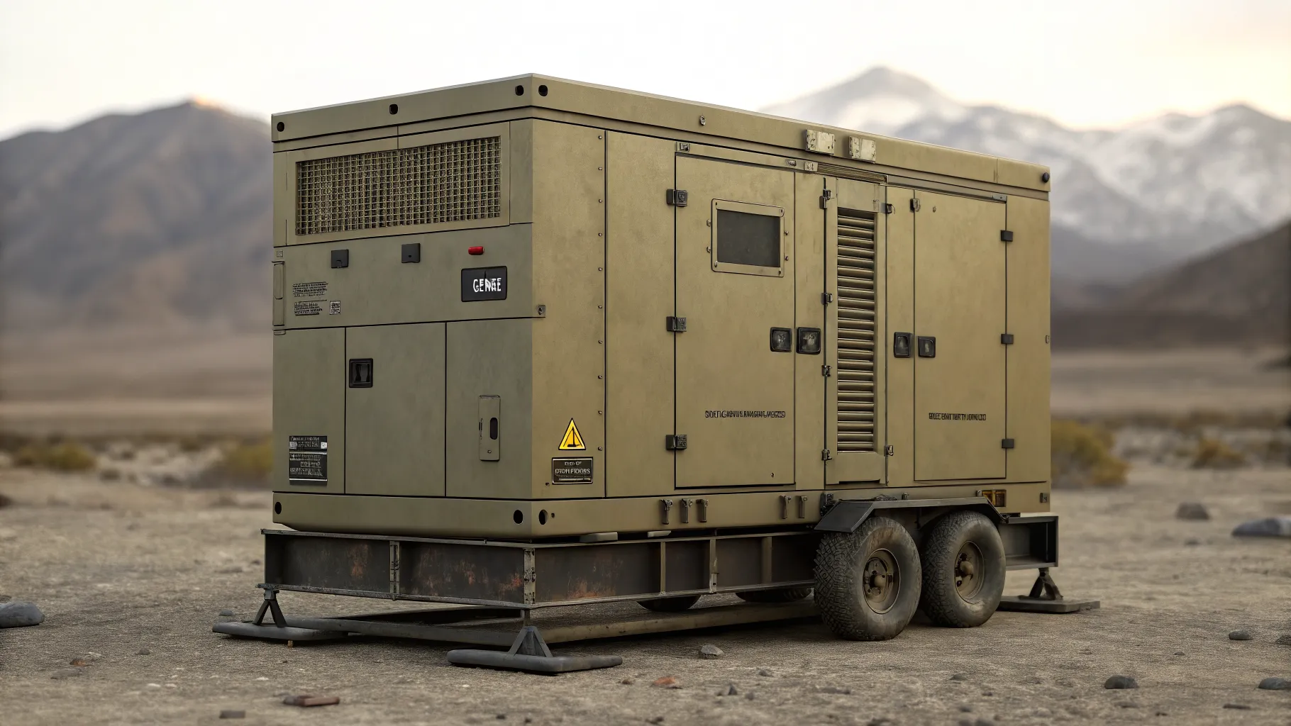 Acquiring Defense Department Industrial Generators for Reliable Power
