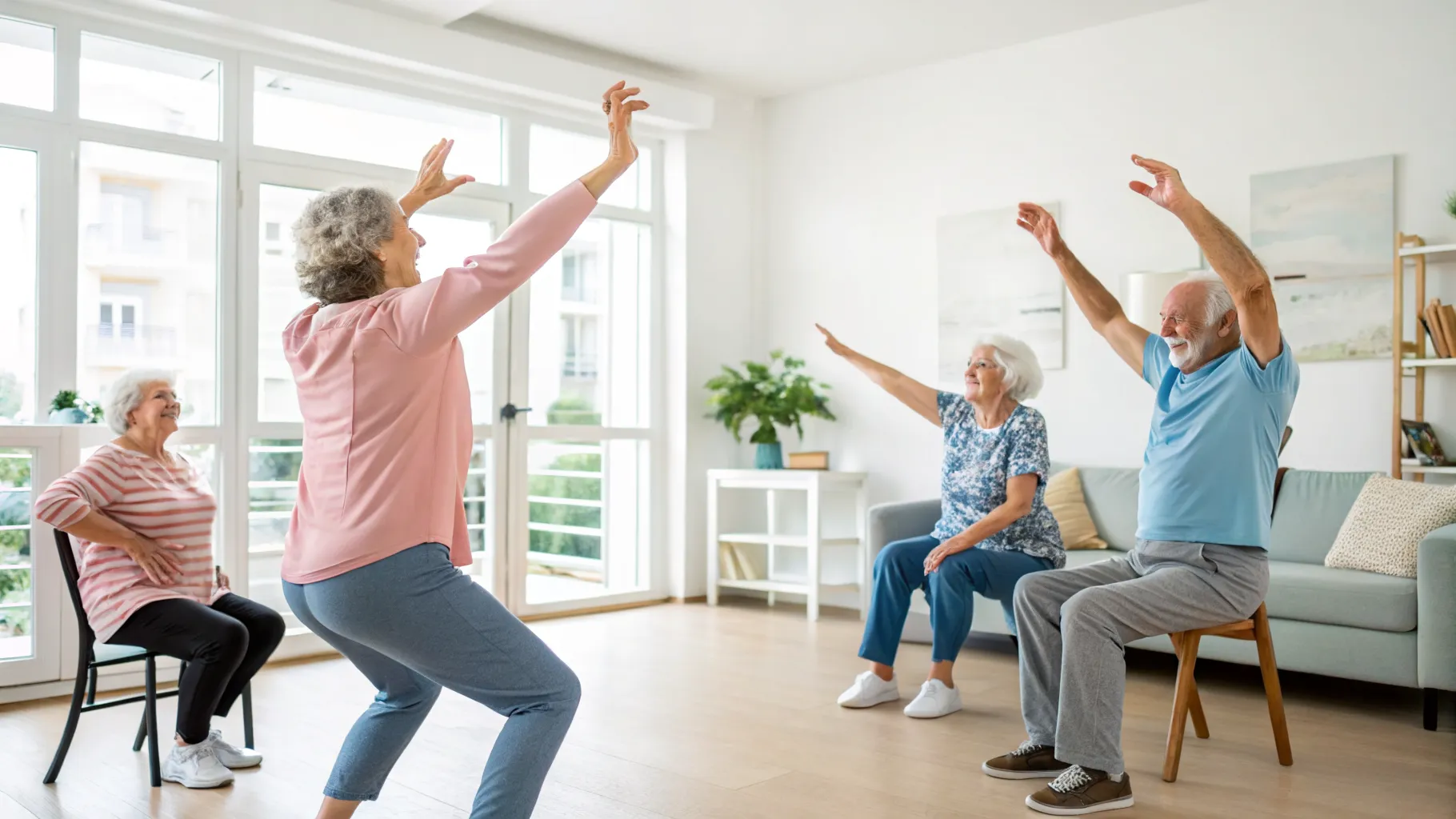 Gentle Dance Fitness Routines for Seniors at Home: Boost Health and Joy