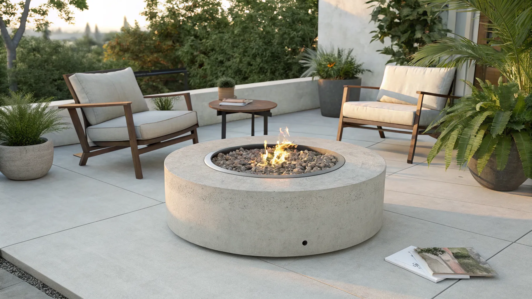 How to Select a Fire Pit for a Concrete Patio: Essential Safety & Style Guide