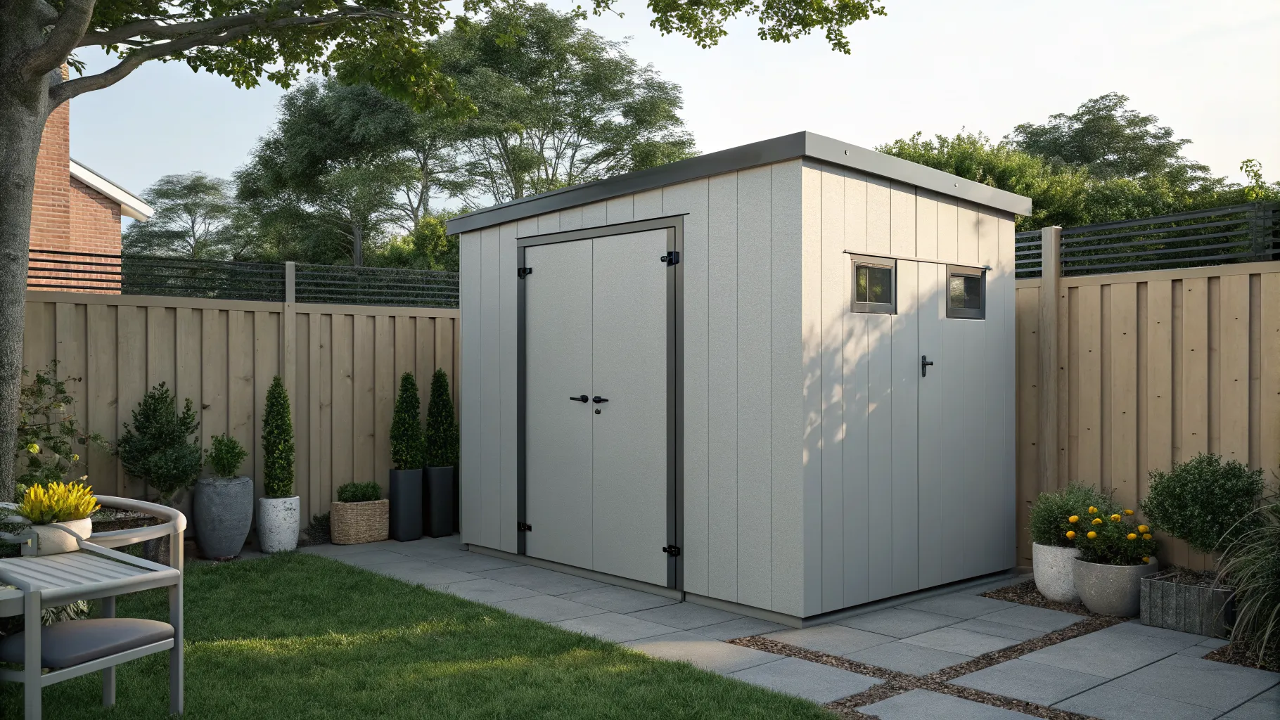 Selecting Compact Outdoor Storage Sheds for Limited Yard Space