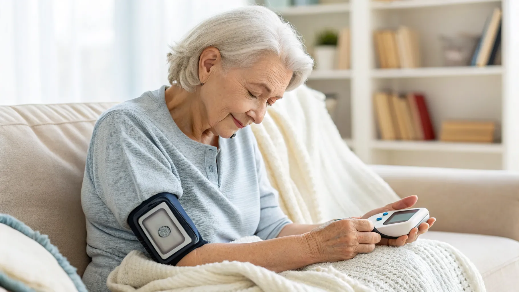 Control de Glucosa en Adultos Mayores: Innovación con Métodos Sin Pinchazos