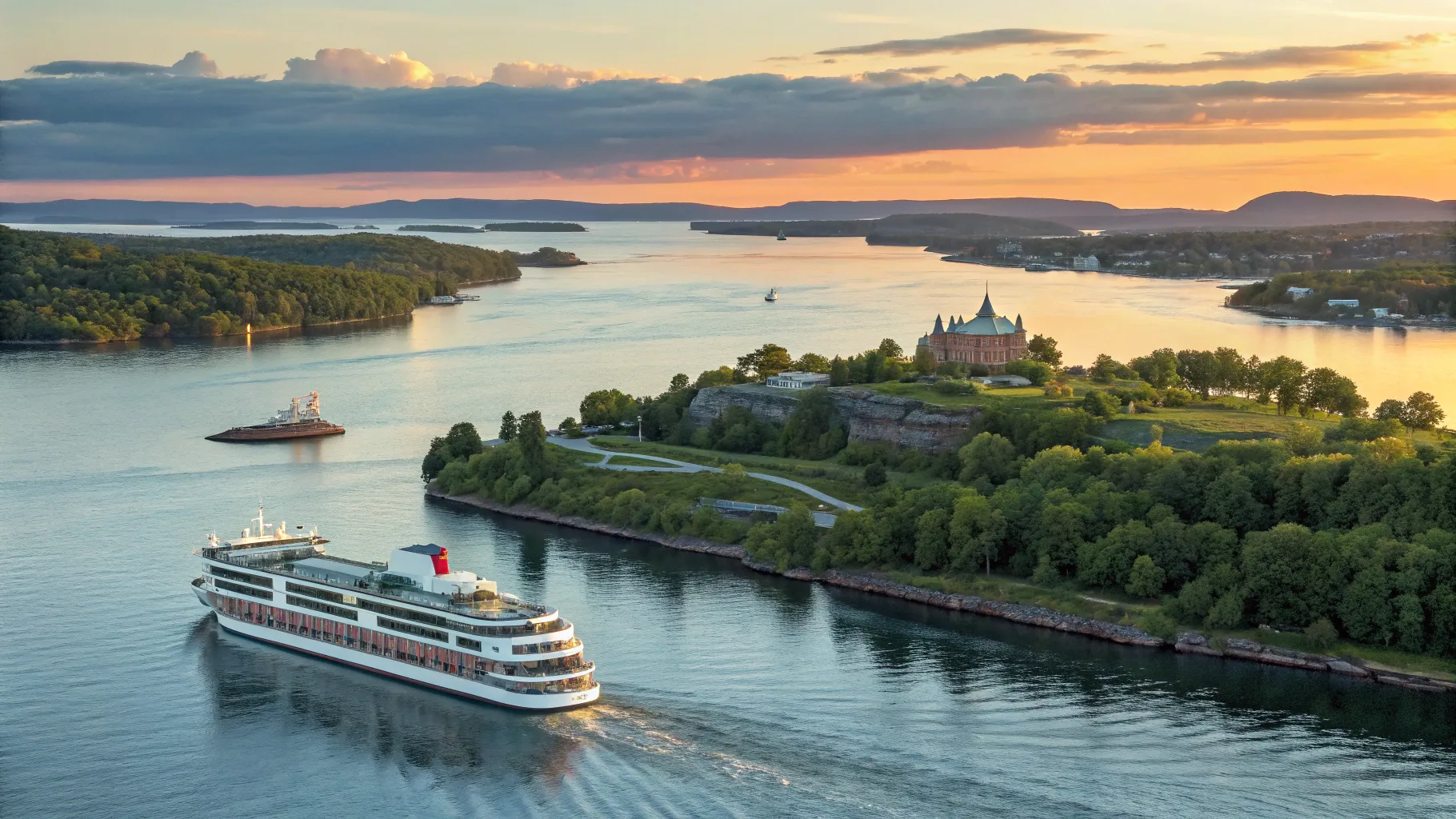 Cruises from Kingston to Ottawa on Saint Lawrence River