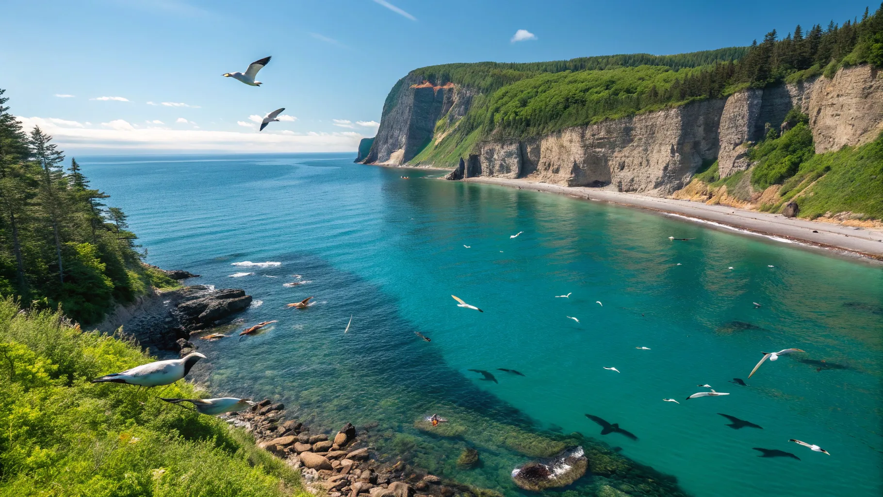 Cruises from Gaspé to Gulf of St Lawrence Adventure