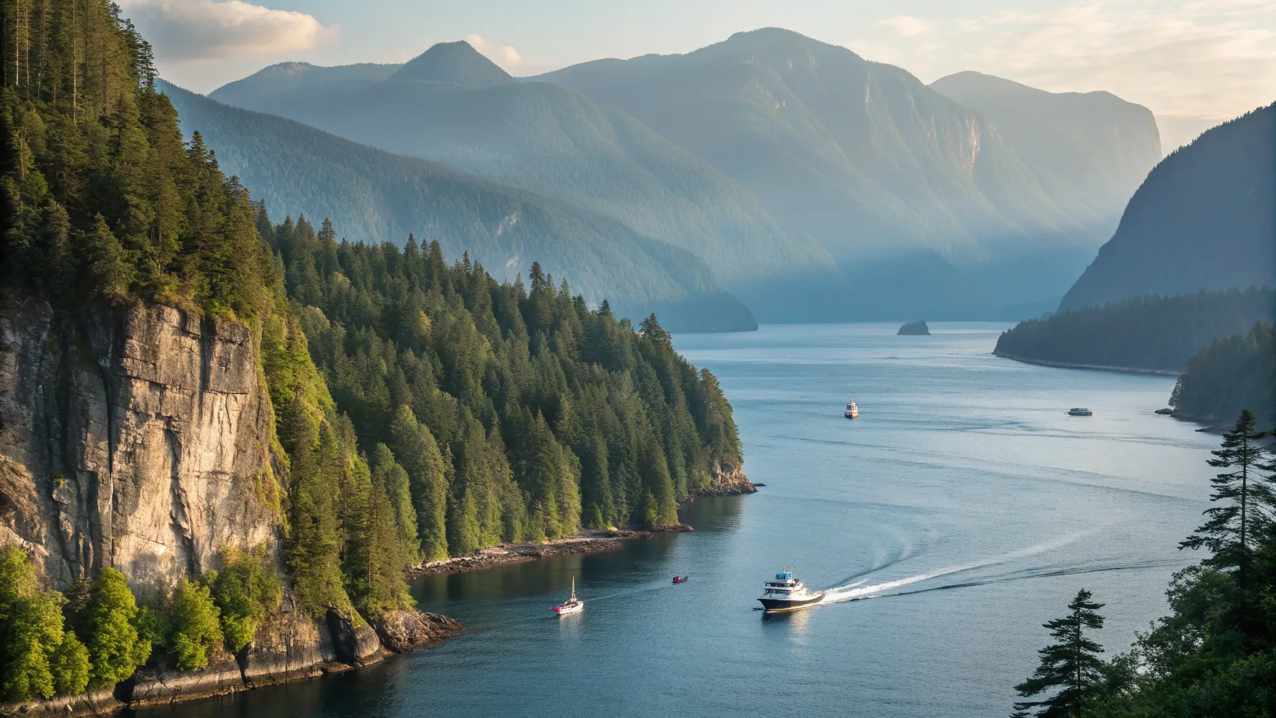 Cruises from Nanaimo to Haida Gwaii and Fjords Adventure