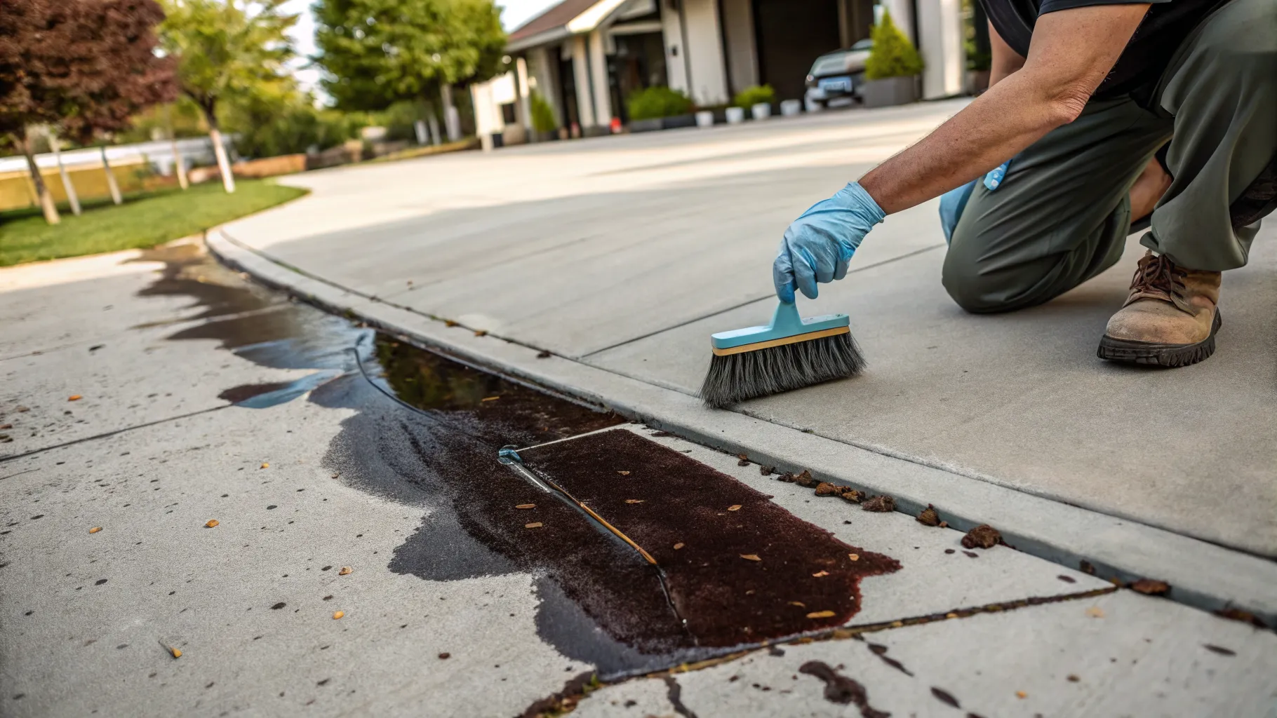 How To Remove Oil Stains From Concrete Driveway: A Complete Guide