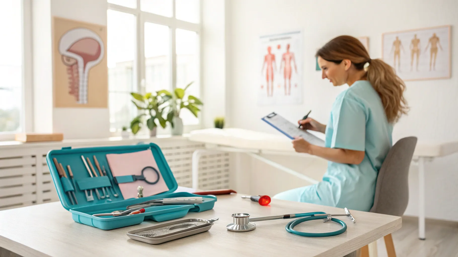 Learn About Cervical Cancer Screening and Prevention in a warm clinic environment.