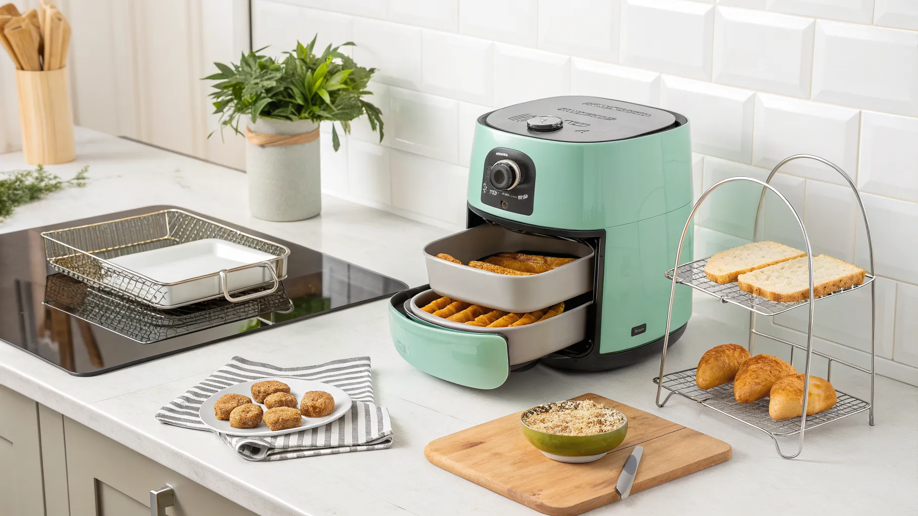 Best Air Fryer Accessories for Compact Kitchens