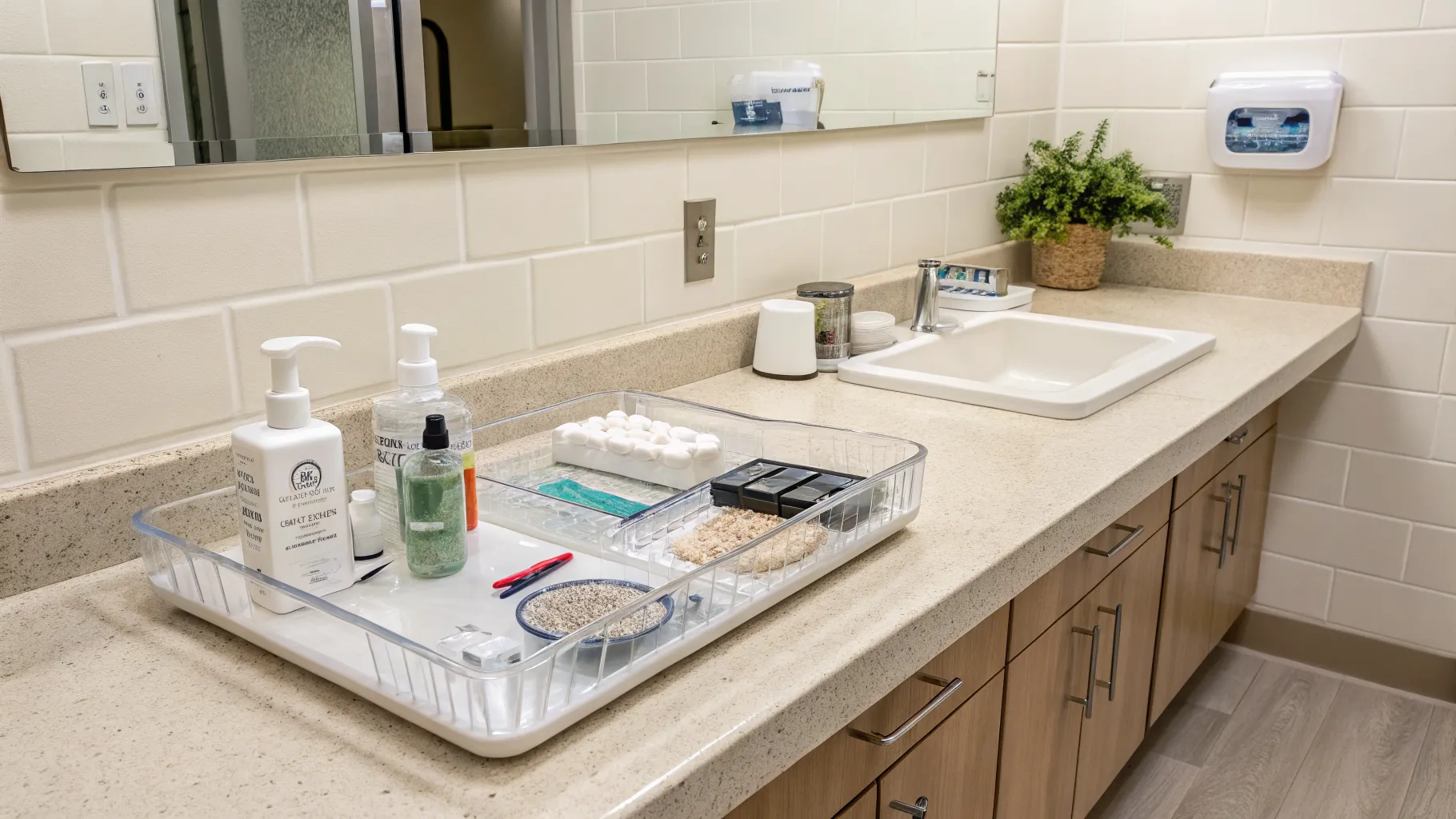 Streamlining Bathroom Countertops for Safety: A Guide for Seniors