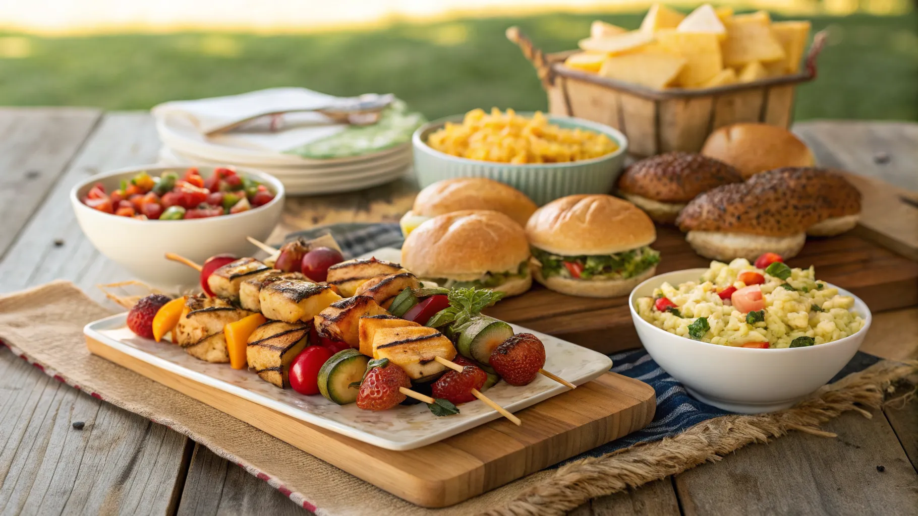 Crowd Pleasing BBQ Platters and Summer Party Sides for All Ages