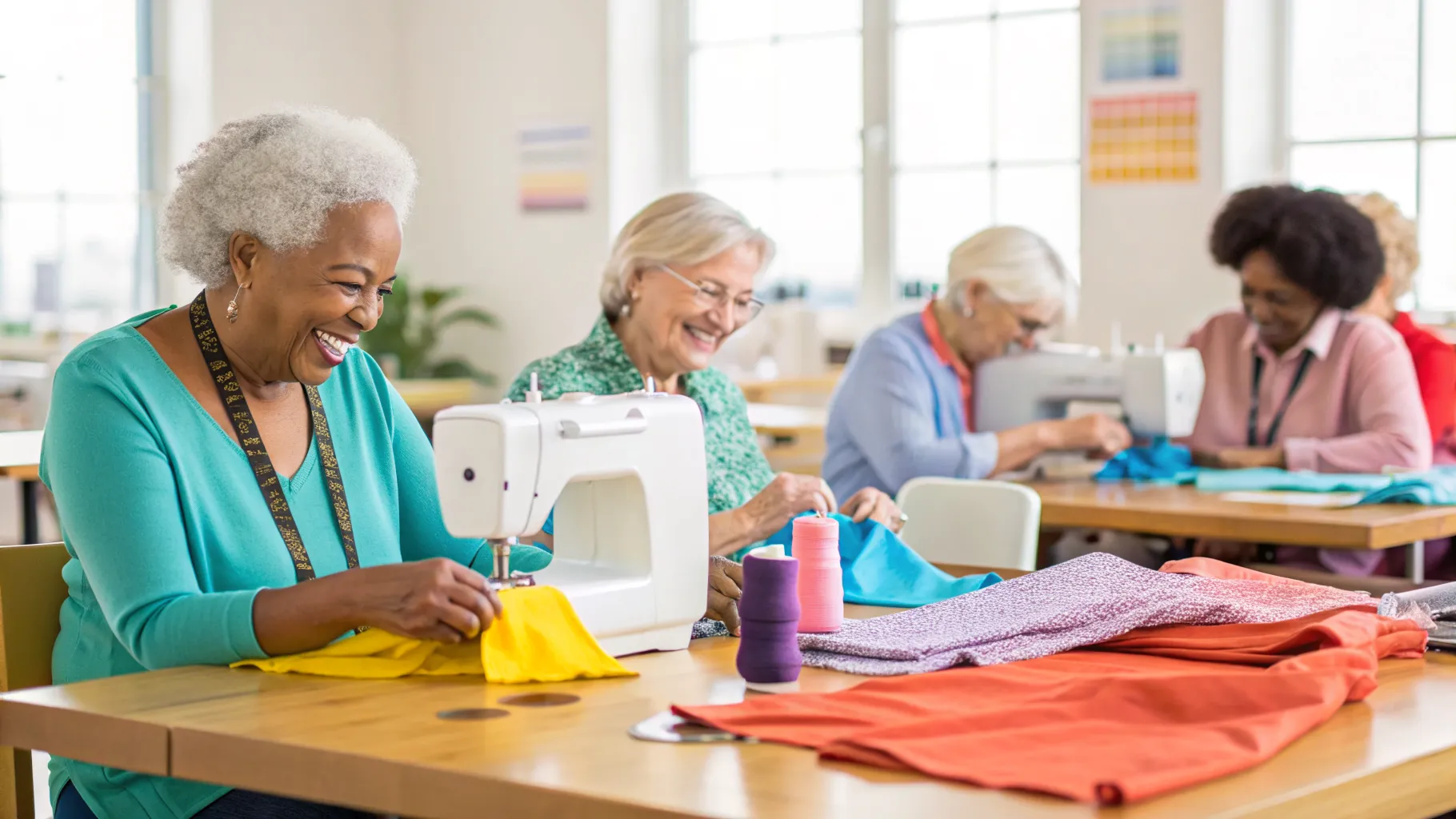 Craft and Sewing Classes for Seniors Over 60: A Guide to Creative Learning