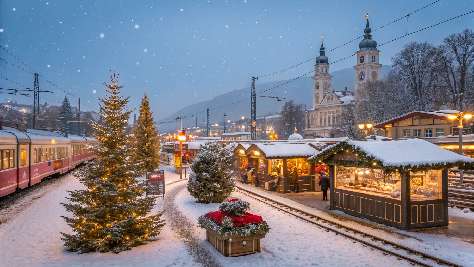 Top Christmas Markets to Reach by Train in Europe
