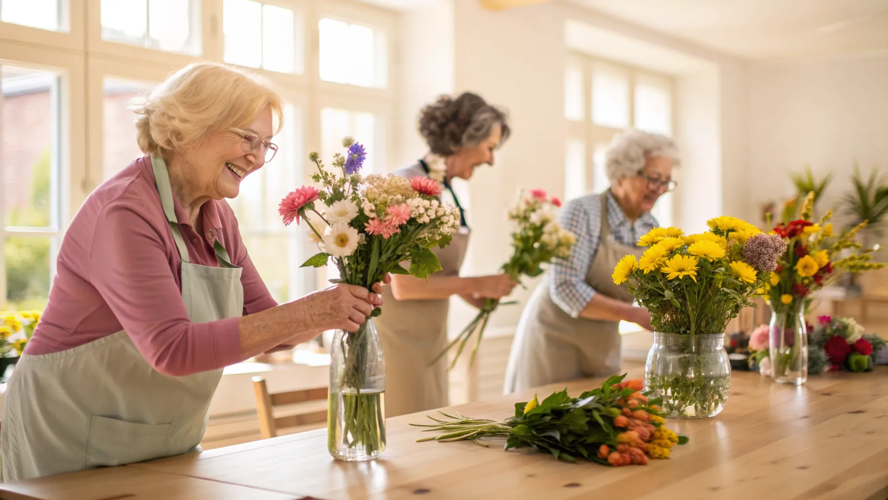Floral Arranging Classes for Seniors: A Complete Guide