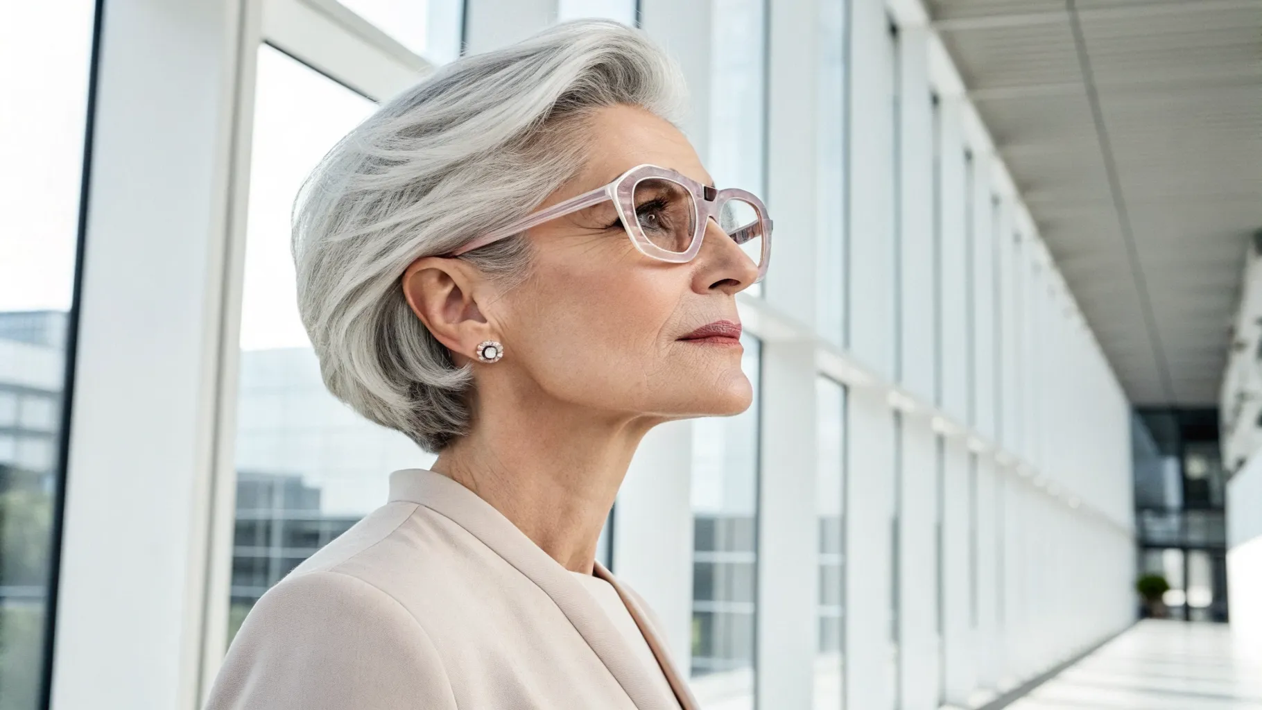 Navigating Modern Geometric Eyeglass Frames for Women Over 50