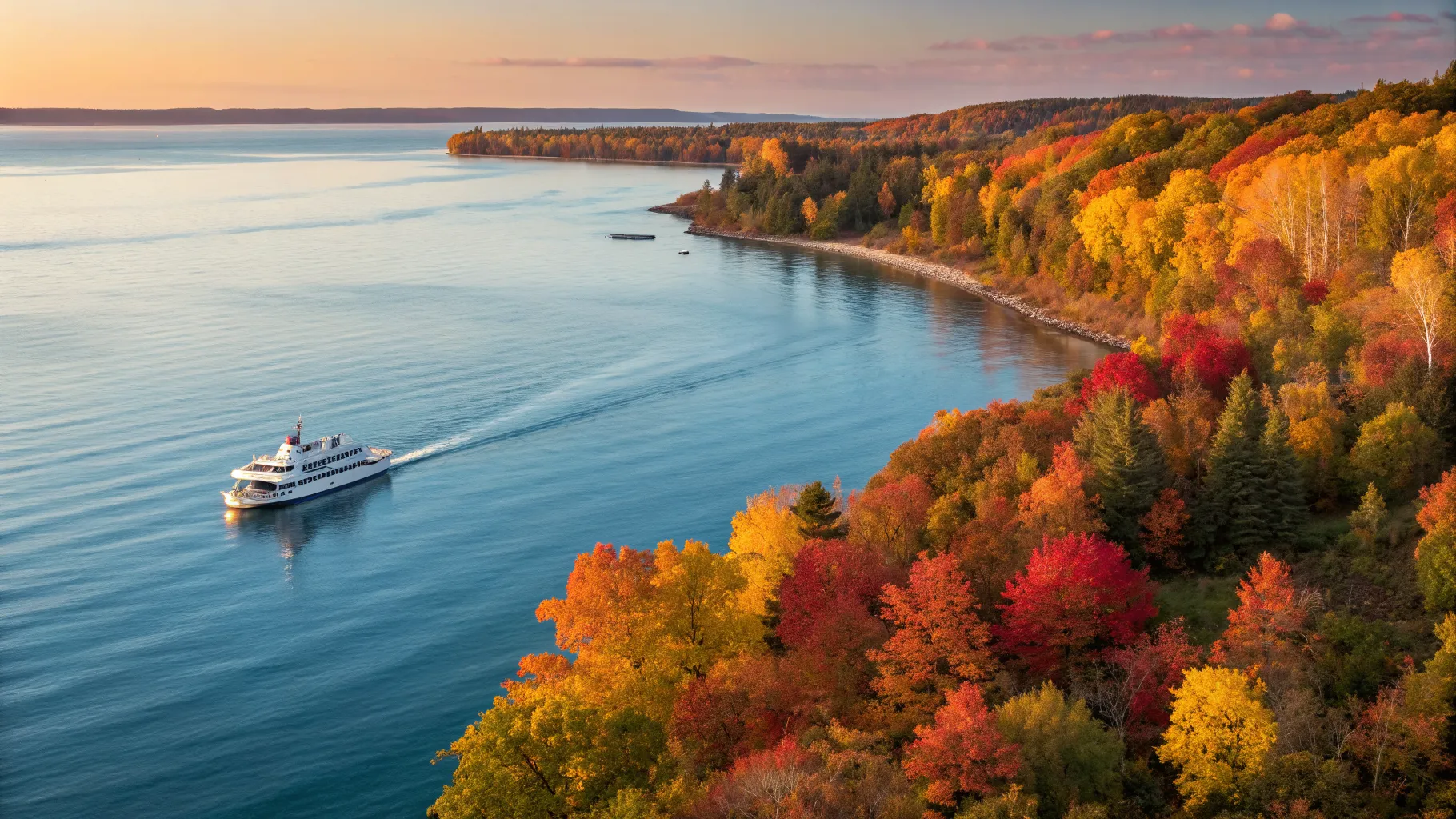 Exploring the Great Lakes on an Autumn Cruise for Retirees