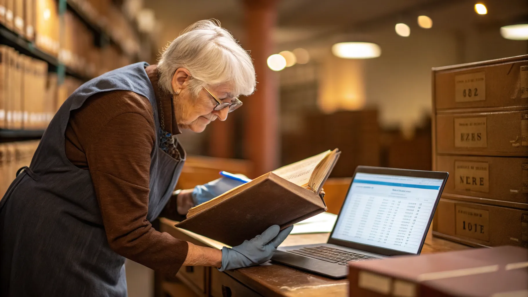 Historical Society Record Indexing Voluntary Staging: A Guide for Seniors