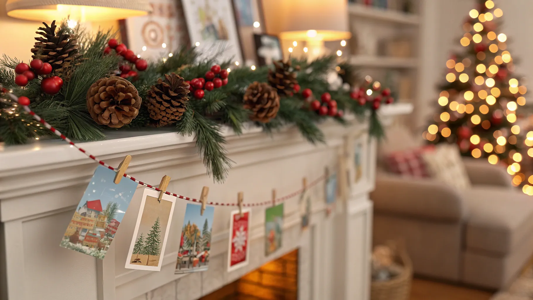 Creative Holiday Card Display Ideas for a Festive Home