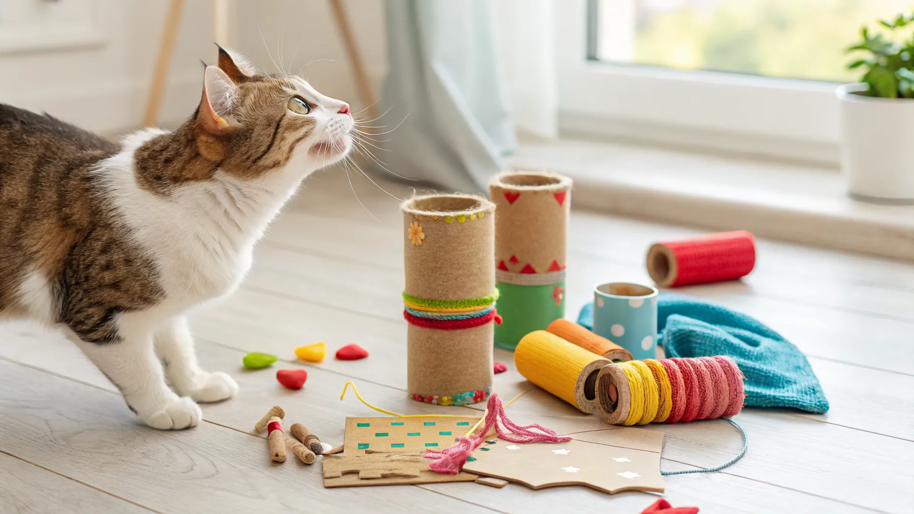 A Guide to Creating Fun and Safe Homemade Cat Toys