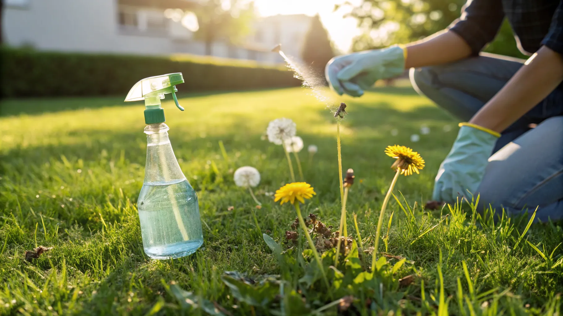 Safe DIY Lawn Weed Treatments: A Vinegar Recipe That Works Fast