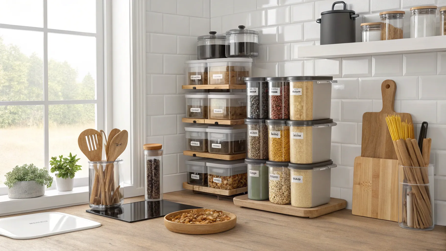 Smart Kitchen Storage Containers and Organization Tips