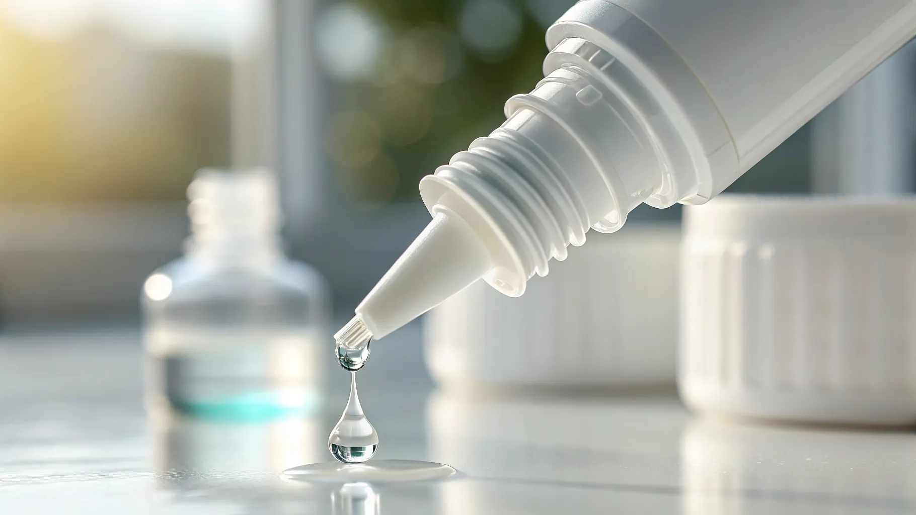 Ocular Tear Film Moisture Drops for Chronic Dry Eyes and Dry Eye Syndrome