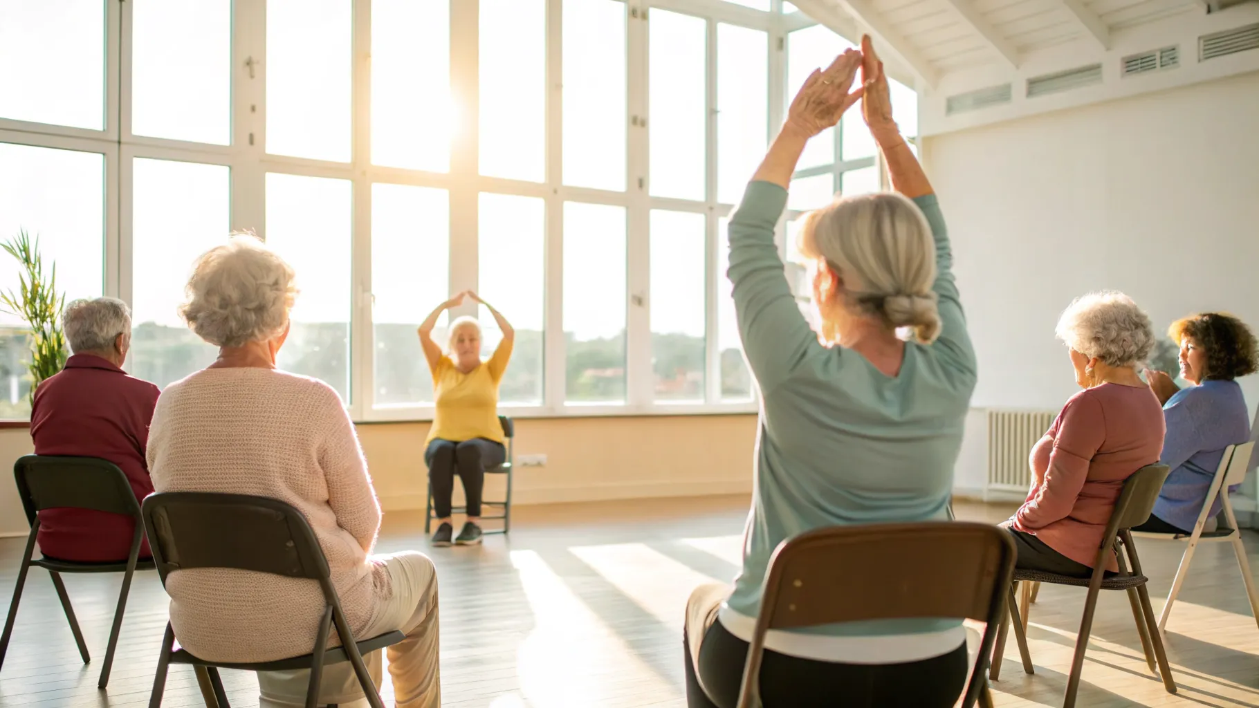 A Complete Guide to Mindful Chair Yoga & Static Stretching Joint Layouts