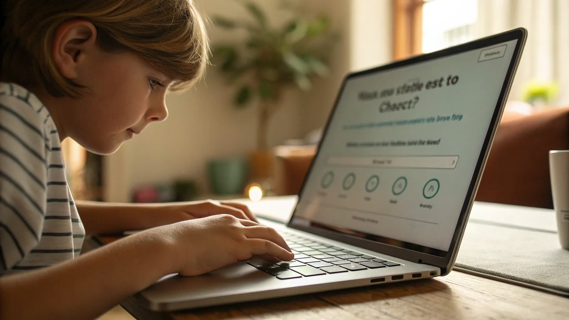 A Parent's Guide to Using an Online Trauma Test for Kids