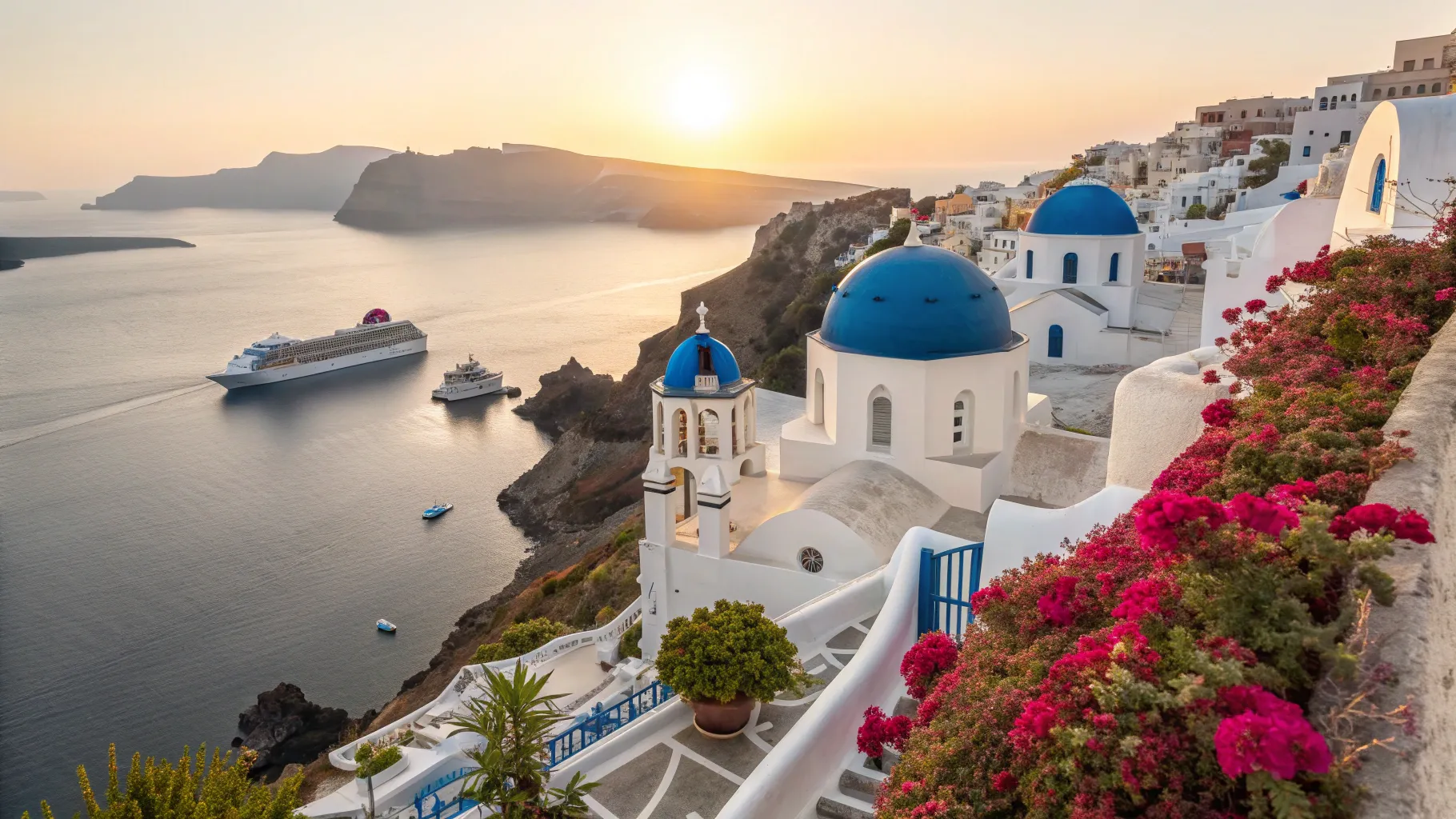Enjoy a Scenic Santorini Mykonos Cruise for Seniors
