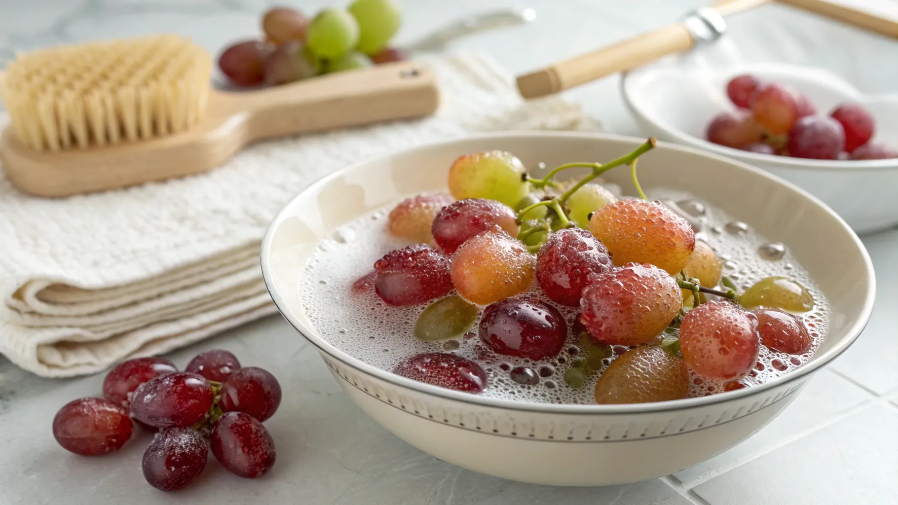 How to Clean Grapes with Baking Soda Step by Step Guide