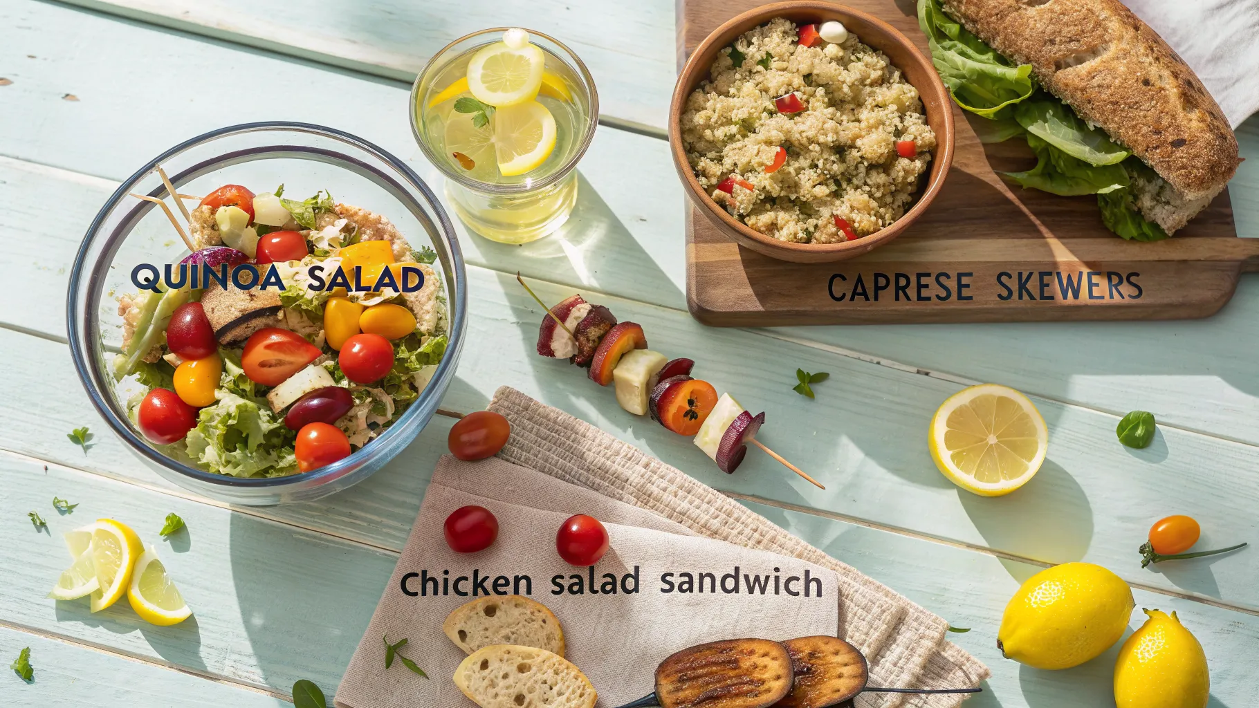 10 Refreshing and Easy Summer Lunch Ideas