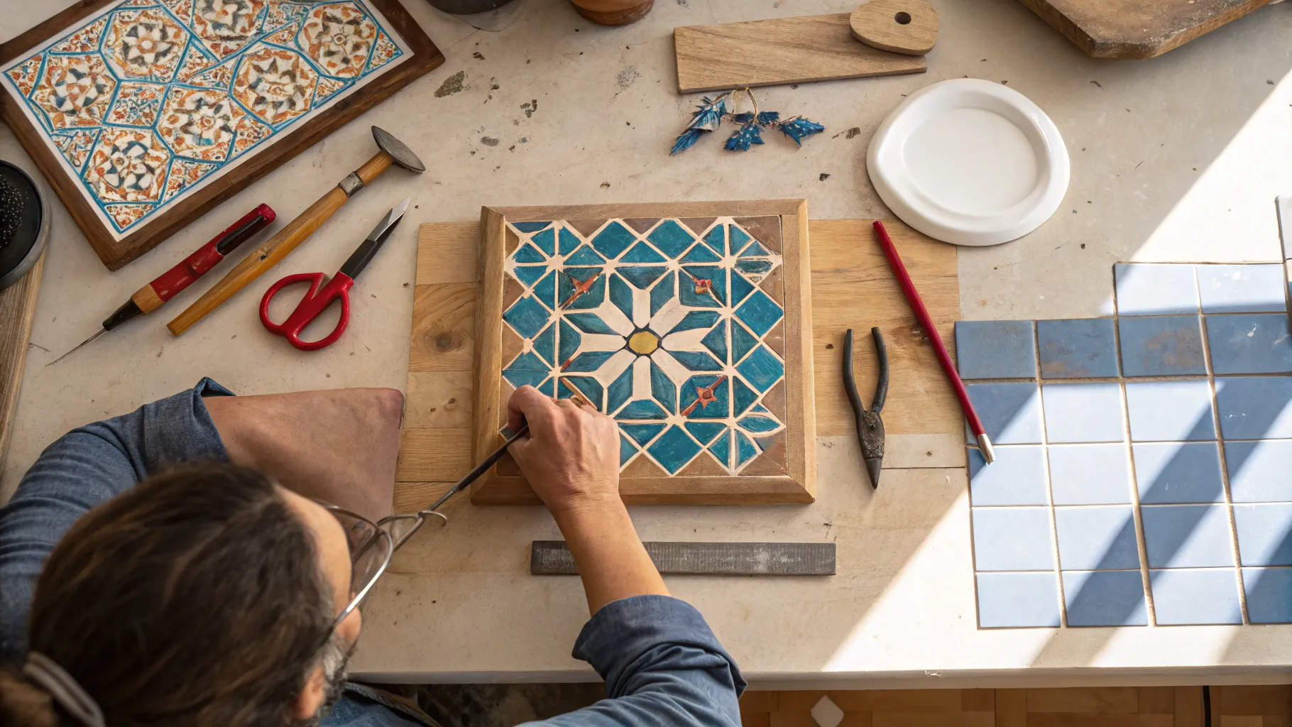 A Deep Dive into Traditional Ceramic Mosaic Elements Placement Labs