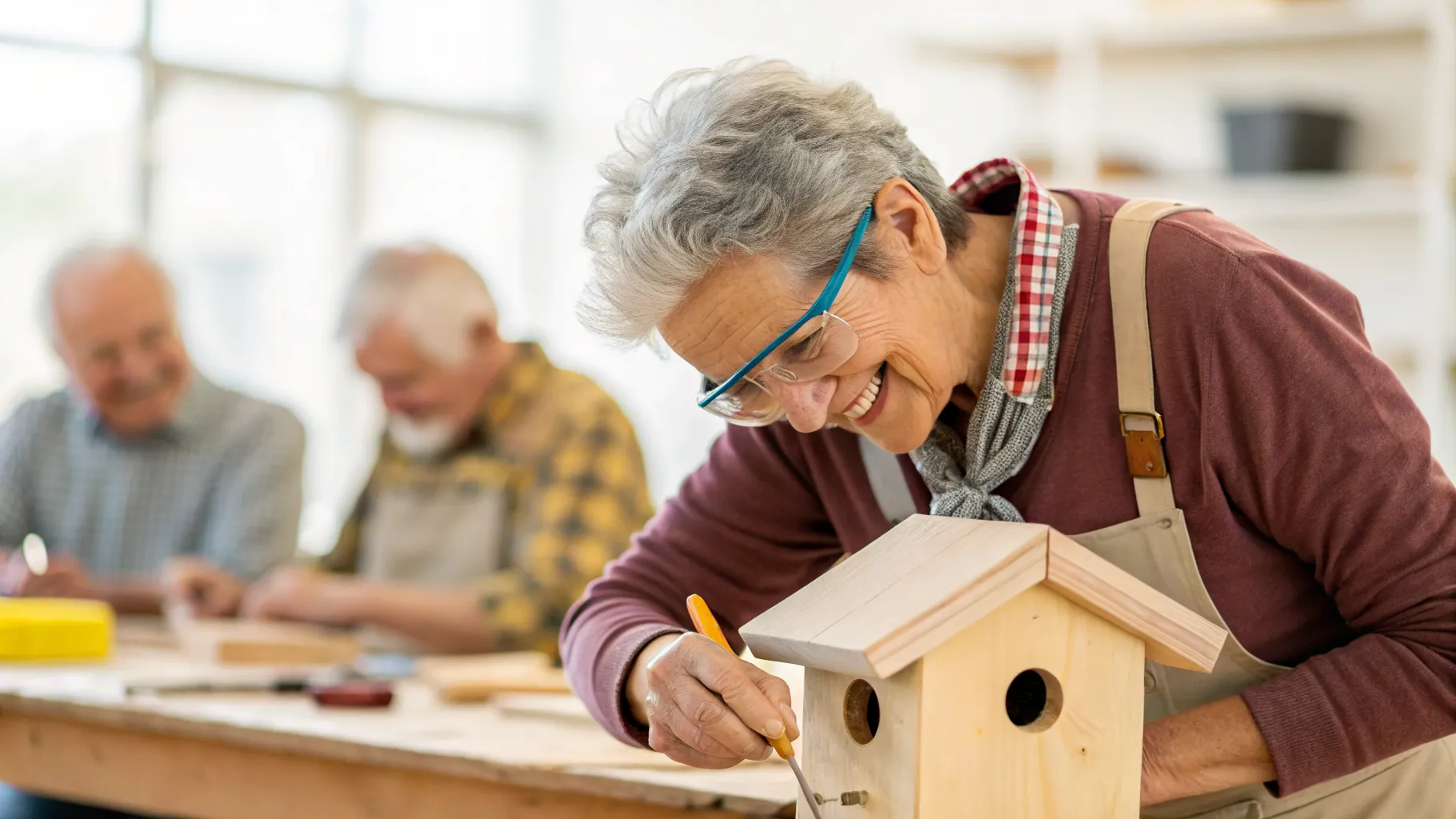 A Guide to Beginner Woodworking Classes for Active Seniors