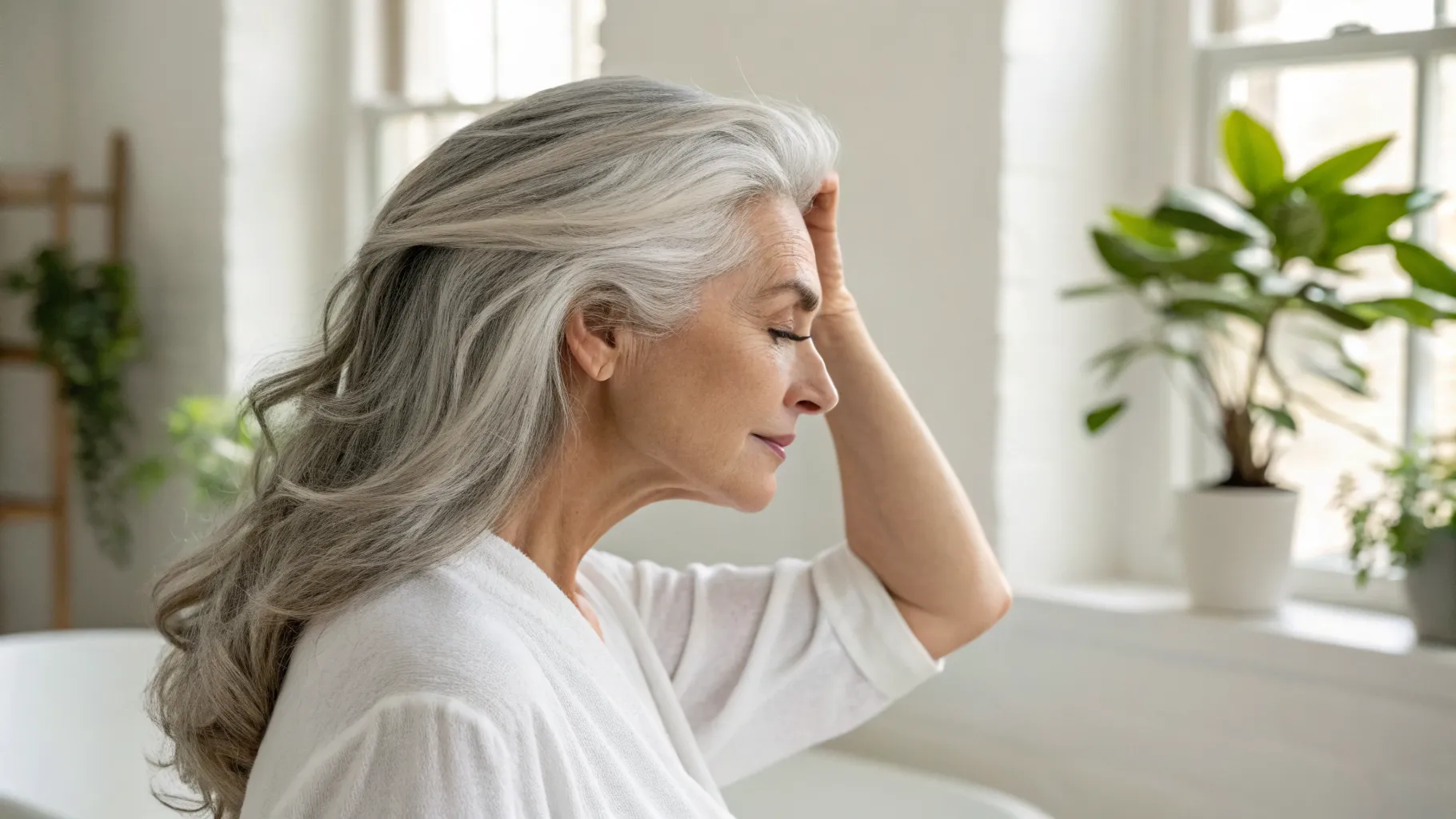 Natürliche Haaröle für volleres Haar ab 60: Ein Ratgeber