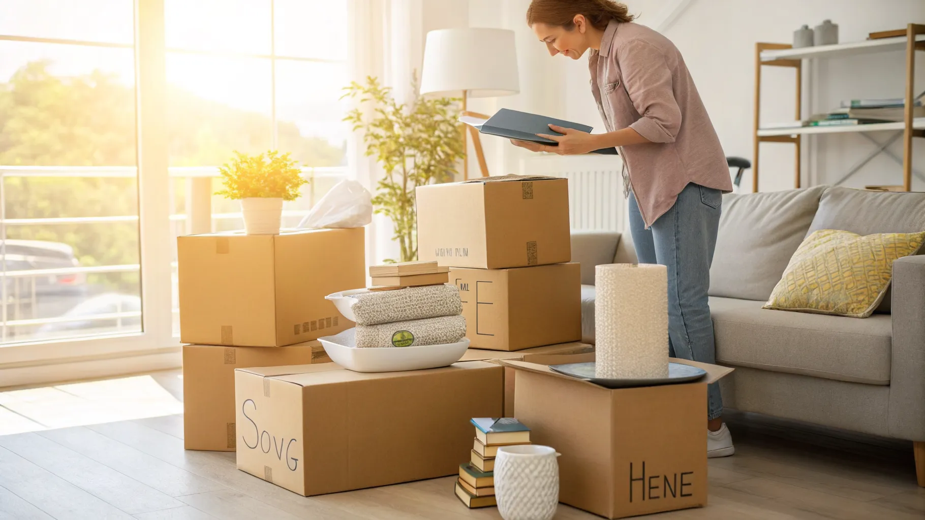 Packen für den Umzug leicht gemacht: Ein praktischer Leitfaden
