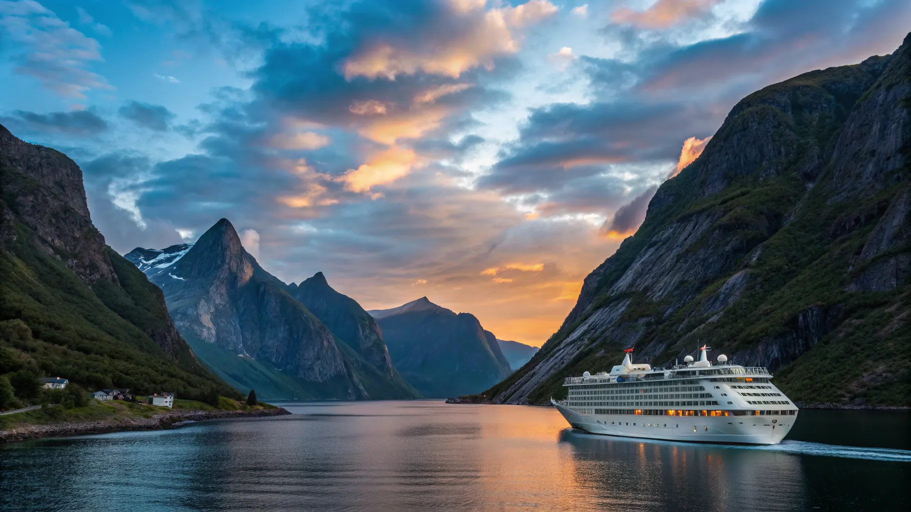 Opplev Magien: 14-dagers cruise til Nordkapp og Lofoten