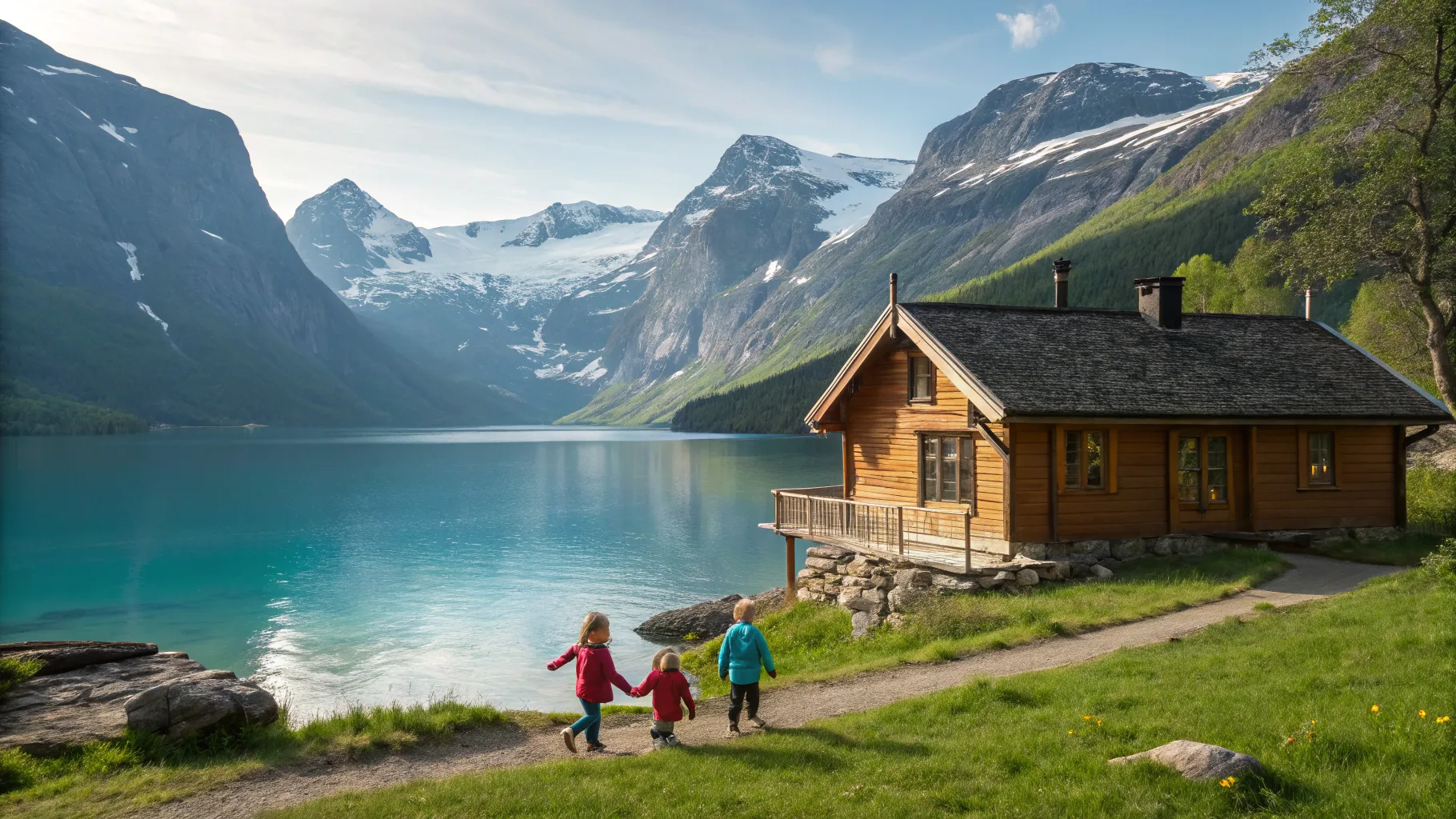 De Beste Fjellhytterestinasjonene for Familier i Norge: En Uforglemmelig Ferie
