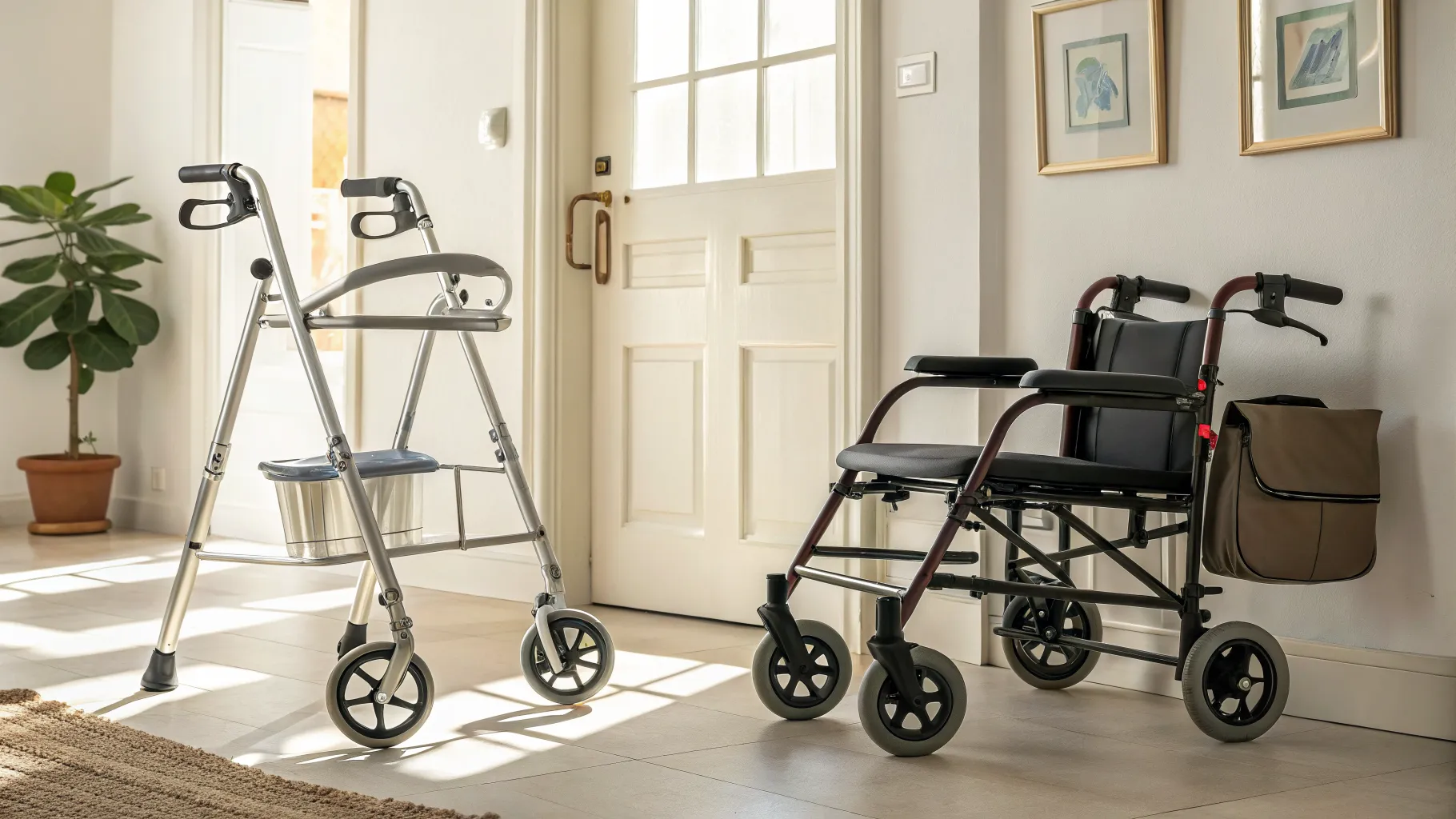 Rollator vs Andador: Conozca la Diferencia Esencial para su Movilidad
