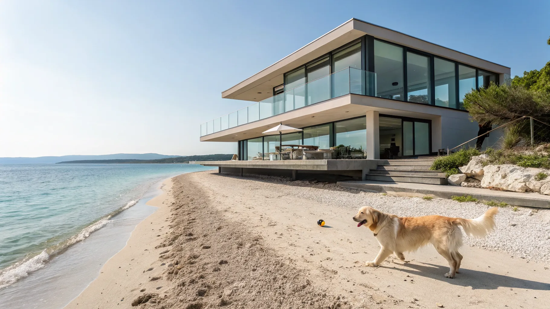 Ihr Traumurlaub: Ein Ferienhaus in Kroatien direkt am Meer mit Hund genießen