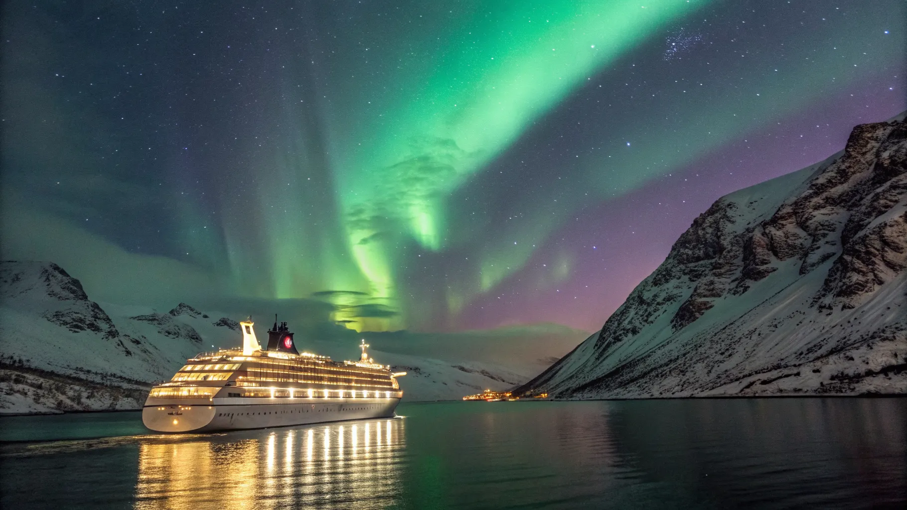 Unvergessliche Nordlichter-Kreuzfahrt: 7 Tage Abenteuer ab Warnemünde