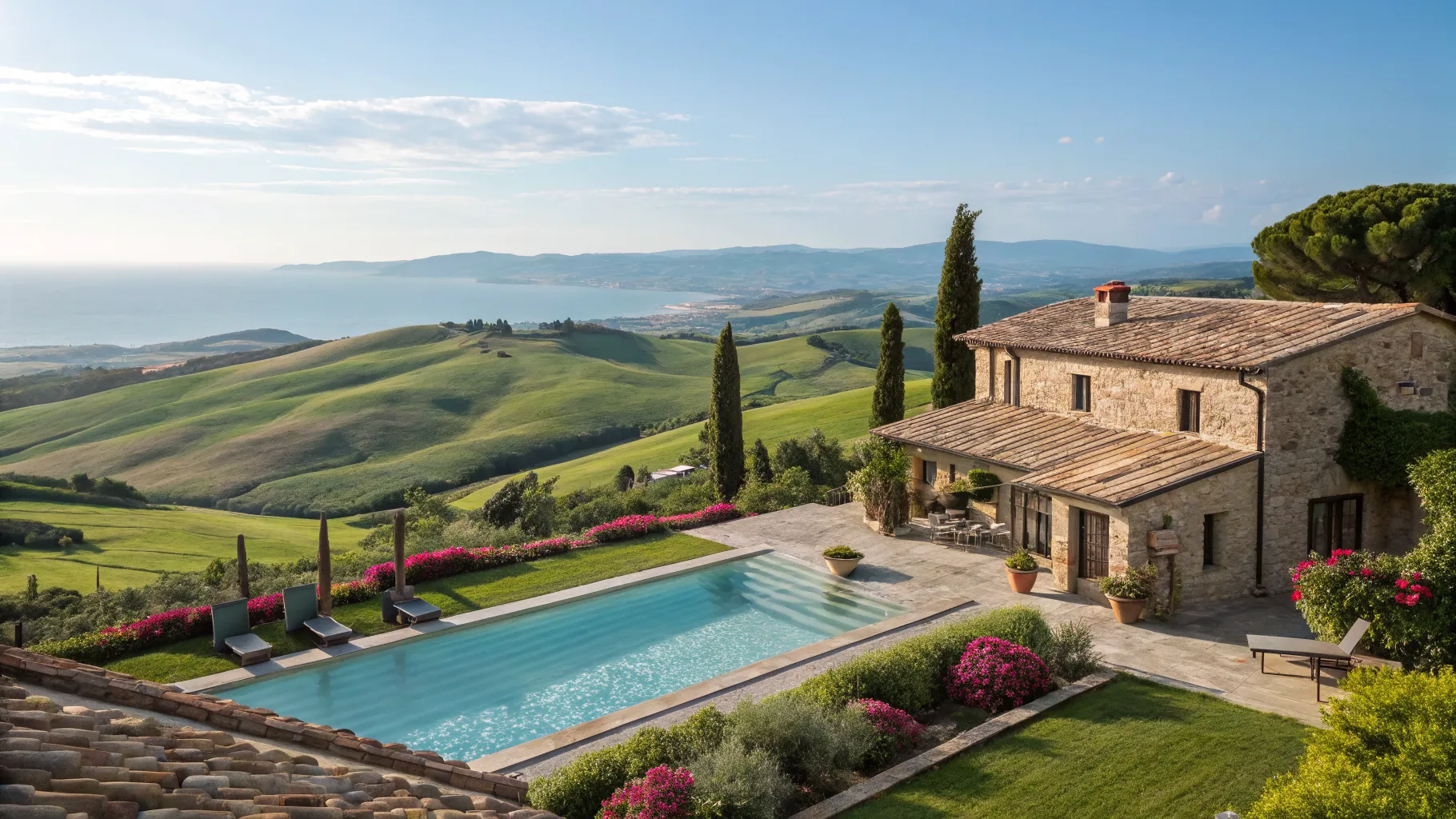 Private Ferienhäuser Toskana mit Pool und Meerblick: Ihr Traumurlaub
