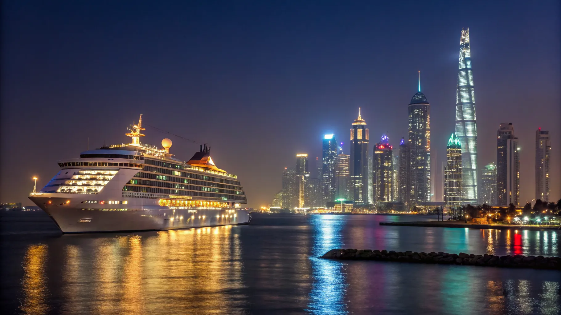 Unforgettable Journey: Your 10 Days Dubai, Qatar and Bahrain City Lights Cruise from Dubai