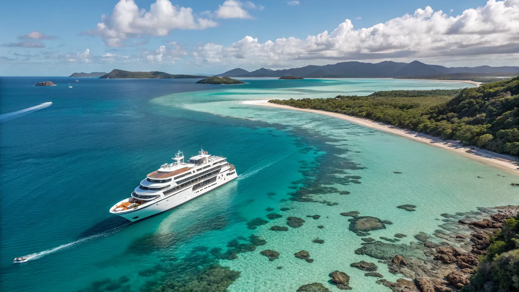 Discover the Ultimate 10 Days Great Barrier Reef and Whitsunday Islands Summer Cruise from Cairns