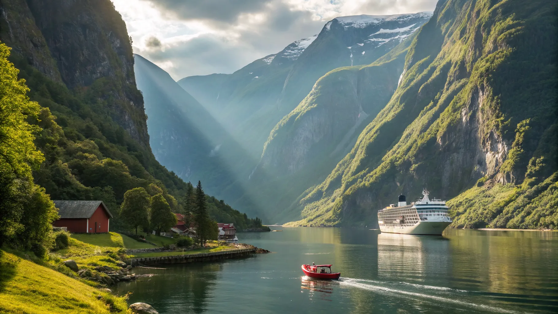 Embark on an unforgettable 10 Days Norway Fjords and Flam Mountain Rail Cruise from London