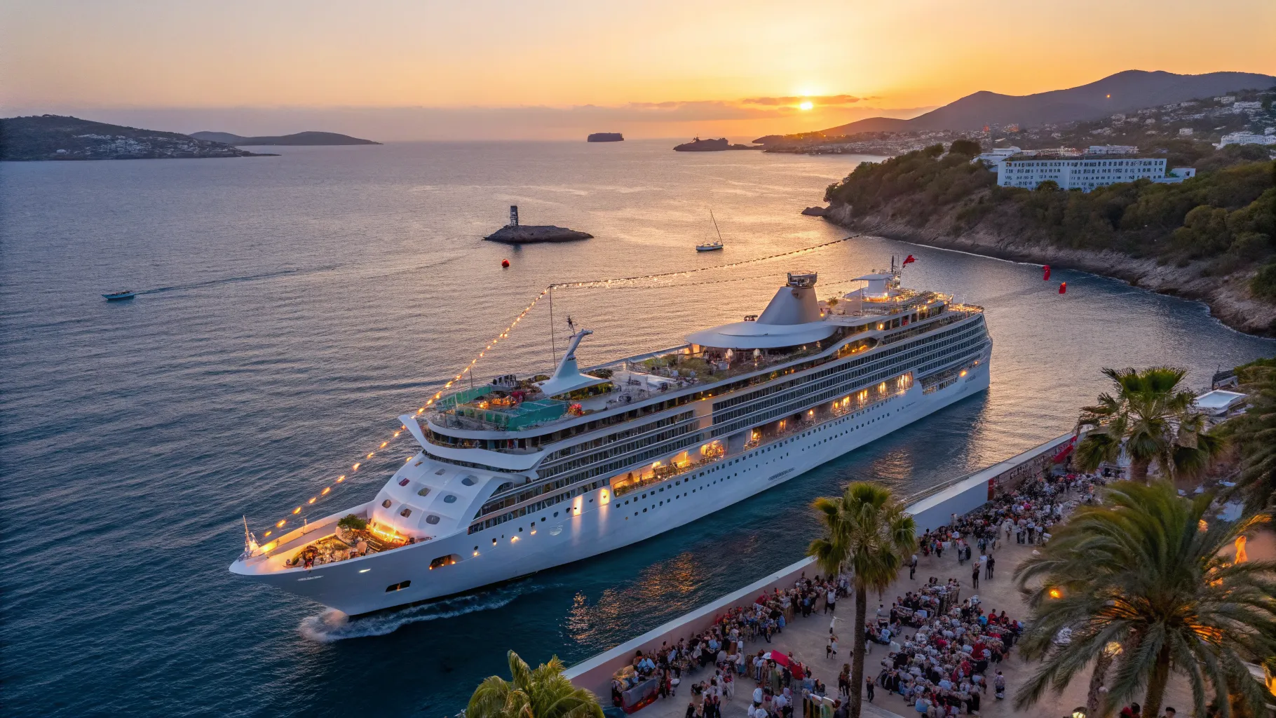 Experience the Ultimate Mediterranean Adventure: A 10 Days Spain and Balearic Islands Mediterranean Party Cruise from Barcelona